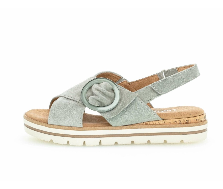 Gabor 62773.40 - Green Suede