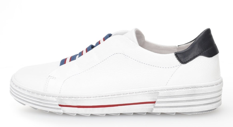 Gabor 63352.21 - White Smooth Leather