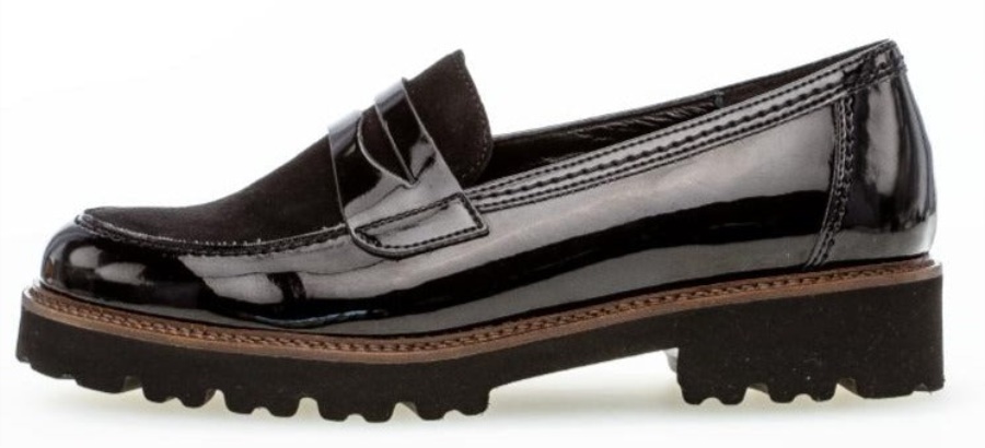 Gabor 75203.77 - Black Patent Leather