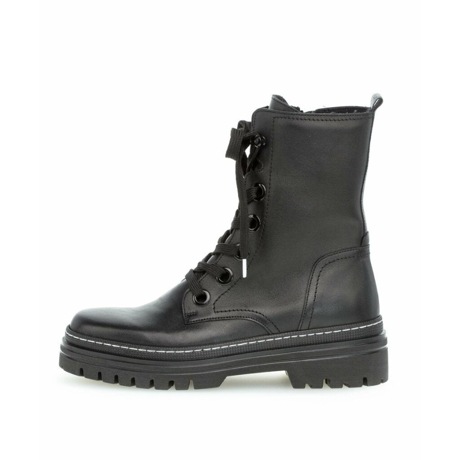 Gabor 91721-27 - Black Smooth Leather