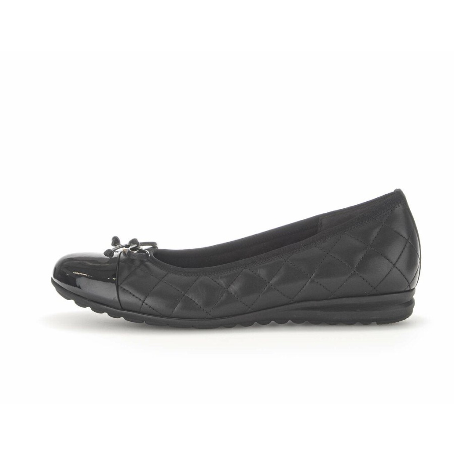 Gabor 92622-57 - Black Smooth Leather