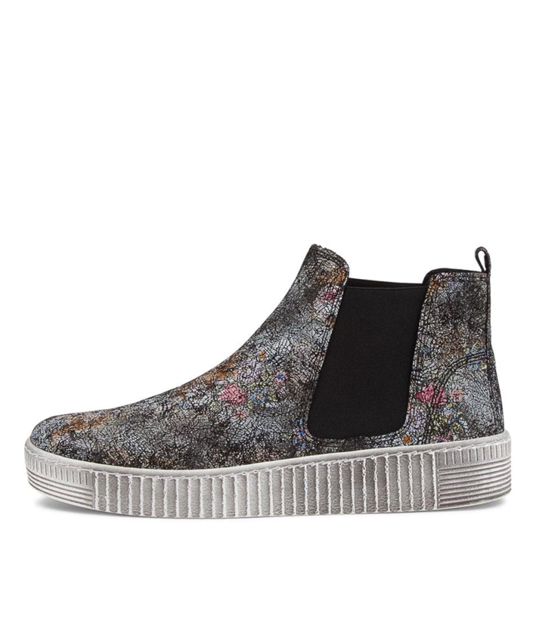 Gabor Angels Schwarz Leather Chelsea Boots