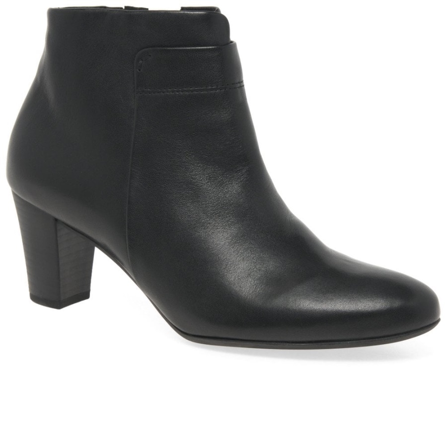Gabor Matlock Womens Ankle Boots Black