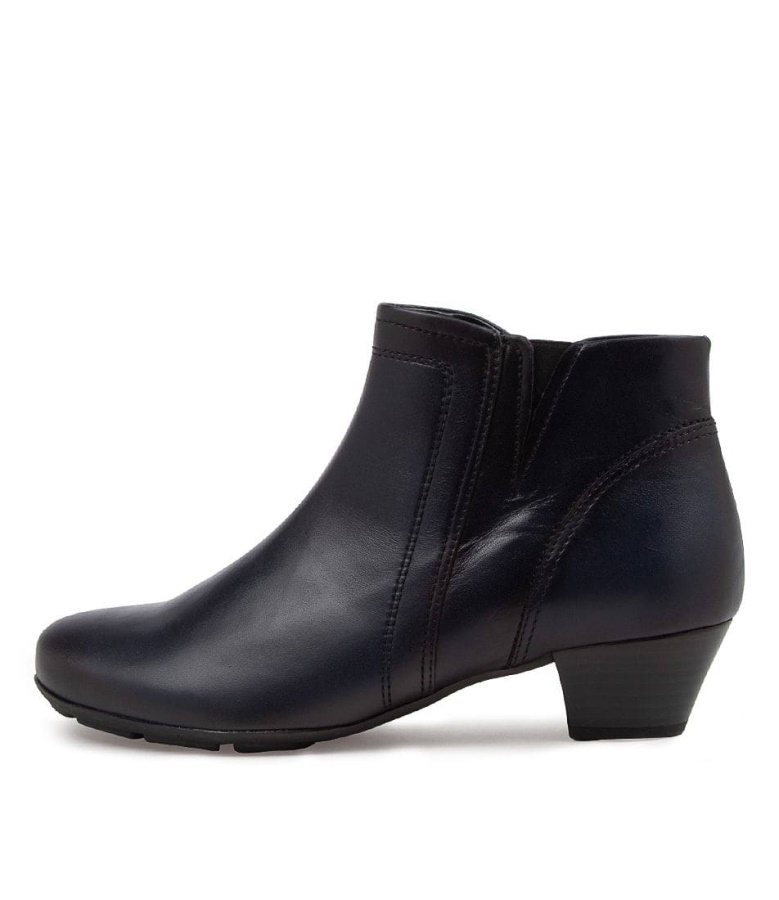 Gabor Prima River Leather Ankle Boots